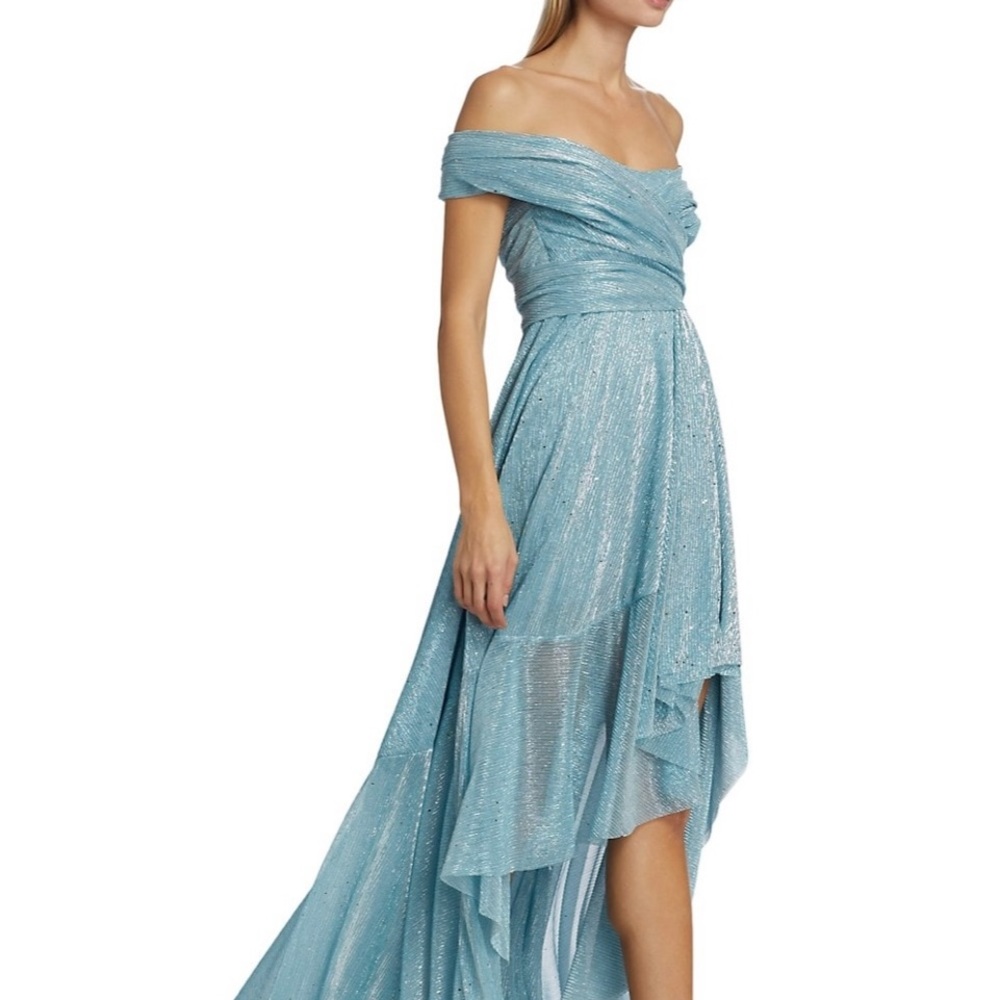 NWT TALBOT RUNHOF turquoise
cocktail/evening dress. Size 10/40EU
